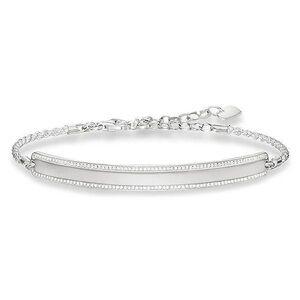 Thomas Sabo Love Bridge Sterling Silver White Zirconia Bracelet